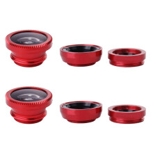 2Sets Mobiele Lens Set Met 180 Fisheye En 0.67x Lens