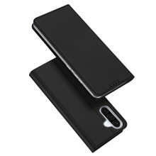 DUX DUCIS Kryt pro Samsung Galaxy A36 5G s přihrádkou na kartu - černý