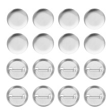 100Sets DIY Button Badges Ijzeren Ondergrond Voor Knutselaars