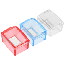 3Sets Nagelstempels Met Flexibele Siliconenkop En Kleurrijke Ontwerpen