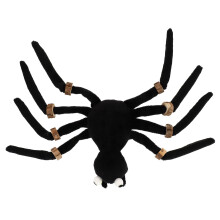 1St Zwart Spinnen Kat Speeltje Halloween Decor