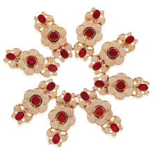 8St Chinese Stijl Cape Haak Verfijnd Goudkleurig Metalen Design