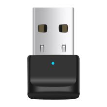 Audio Adapter Zwart Voor Computer En Draadloze Speakers