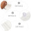 8St Makeup Verwijderingshandschoenen Met Polyester Afwerking 5