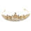 1Creatieve Gouden Tiara Met Strassteen Accent 10
