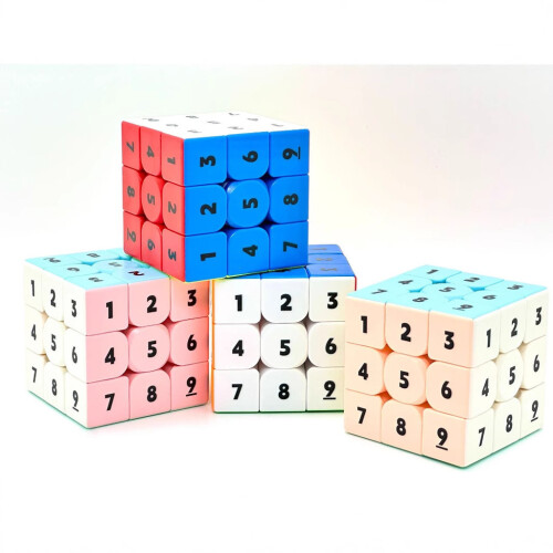 (Colorful Cube)Learning Partner Magic Cube With Highcontrast Elements For Children And Gifting Educational 1