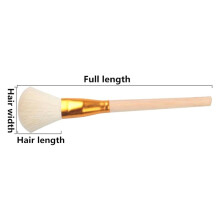 Pottery Art Wool Brush for Ceramic Glaze/Painting Coloring Watercolor Paint Acrylic DIY Painting Pen Art Supplies