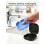 Retainer Case with Vent Holes, Aligner Case for , Portable Aligner Kit, Removable Silicone Liner Black 1