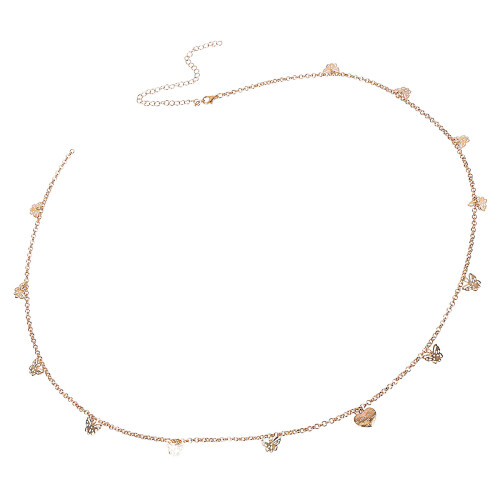 1St Creatieve Gouden Body Chain Strand En Feestaccessoire