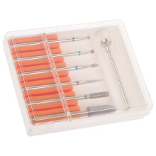 1Set Pedicure Grindkop Nagelborstel Accessoires Van Tungsten Staal