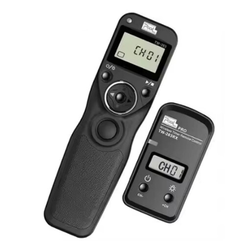 Pixel TW-283 Wireless Timer Remote Control Shutter Release (DC0) Cable for    Camera TW283 VS RC-6 1