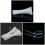 (L) 50pcs Heavy Duty Self-Locking Nylon Ties 9