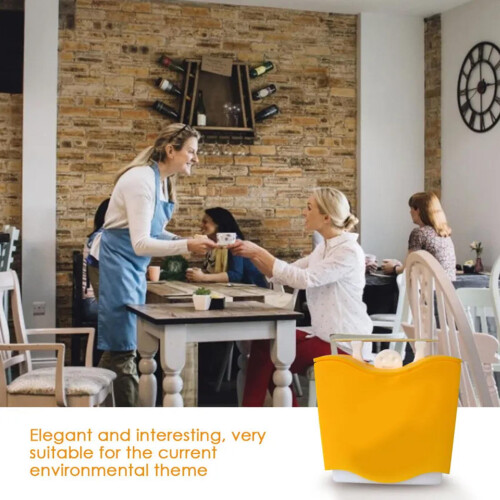 (Yellow) Weightlifting Toothpick Holder for Kitchen & Dining 2