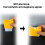 (Yellow) Weightlifting Toothpick Holder for Kitchen & Dining 9