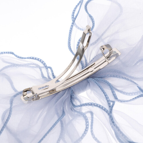 Blauwe Strik Haarspeld Haaraccessoire Voor 2