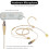 Mounted Ear Hanging Microphone,1.45m  XLR 4-Pin TA4F Plug for  Wireless System Waist Pack Transmitter 4