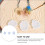 3St Wit Siliconen Hanger Mal Voor Creatief Sieraden 6