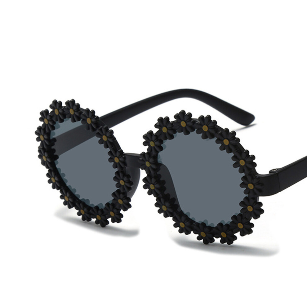 Reach-Tools (Bright Black) Kids Daisy Sunglasses Uv400 Protection