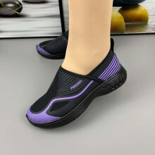 (Purple, 35) Women\'s Autumn Casual Slip-on Shoes for Hiking