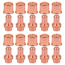 20pcs Plasma Cutter CB50 CP50 LT50 LT 50 LT-50 Torch Electrode Tip Nozzle for Eastwood Versa-Cut 40amp Consumables