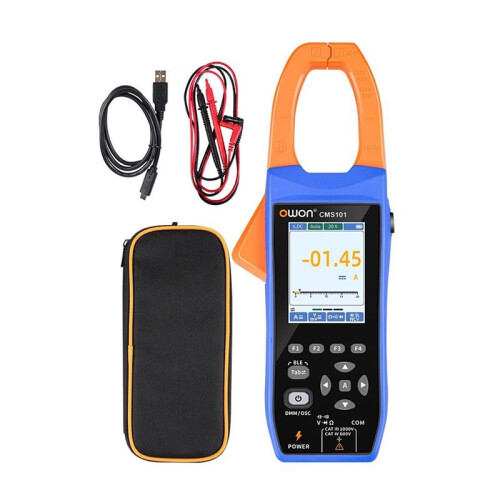 Owon CMS101 1000A AC/ Current Clamp Ammeter Digital Oscilloscope with  Recorder Multifunction Tester