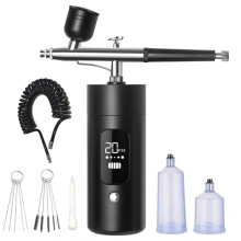 Airbrush Nail with Compressor Portable Airbrush Nail Art Compressor for Nails Cake Painting Crafts Air Brush Nails Spray