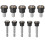 10pcs Magnetic Drywall Screw Setter Bits for Plasterboard Hex Shank Positioning Bit Easy Installation Drill Accessory 1