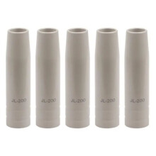 5Pcs 200A Shielded Welding Coating Protection Nozzle Non-Stick Welding Slag Protection Welding Machine Protective