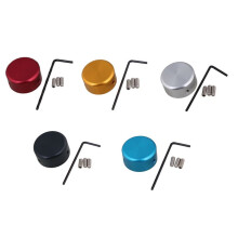 5 Set Footswitch Topper Multi Color Guitar Effect Footswitch Topper Foot Nail Cap Pedal Topper for Guitar Pedal Effect