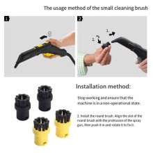 For SC Series Steam Cleaner Replacement Parts Stain Removal Tool Steam Nozzle Accessories