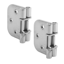 2Pcs Marine Level Hinge Grade Stainless Steel Mirror Polished for Boat, Rvs, Marine Accessory