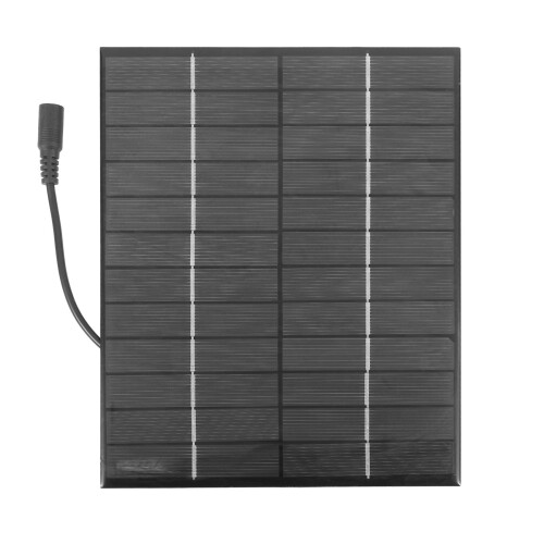12V 5.2W  Solar Panel Polycrystalline Solar Cells Silicon Epoxy Solar DIY Module System Battery Charger +  output