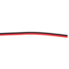 22 Gauge 15m Red Black Zip Wire AWG Cable Power Ground Stranded Copper Car