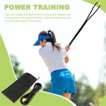 Swing Training Aid, Rope Trainer Equipment Improve Swing Speed Lagging Rhythm, Warm- Exercise for Strength