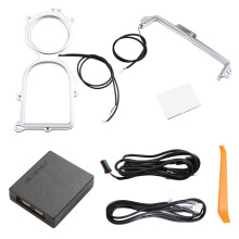 Car LED Central Cup Holder Lights Interior Decorative Lamp Atmosphere Ambient Light for Sienna 2020-2024