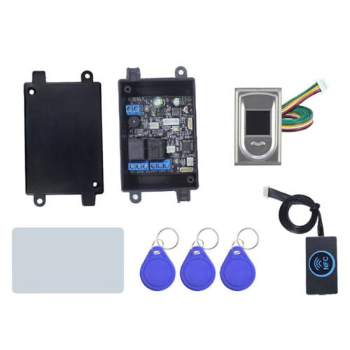 Fingerprint Access Controller Nfc Electric Lock Control Relay Module Ic Card Induction  Bicycle Diy Unlock S2