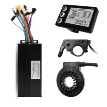 Ebike Sine Wave Controller 400A Three-Mode 36V/48V/52V with S866 LCD Color Display for Ebike