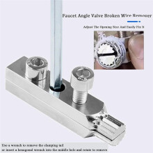 Broken Faucet Removal Tool Stripping Screw Extractor Set Function Handle Broken Screw Removal Tool Bolt Extractor Kit A