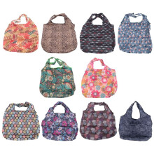 Grocery Bags Reusable Foldable 10 Pack Shopping Tote 50LBS Extra Large Ripstop Pattern Machine Washable Storage