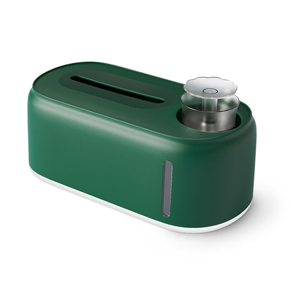 Phui-Pet-Supplies (Green White) Humidifying Tissue Box With Water Pump, Home Dispenser