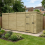 16 x 7 Pent Shed Tanalised (Single Door, No Windows) 1