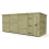 16 x 7 Pent Shed Tanalised (Single Door, No Windows) 2