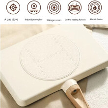 Non-Stick 4-Hole Frying Pan for Steak, Eggs,Suitable for Gas and Induction Cookers, Ideal for Breakfast and Meats