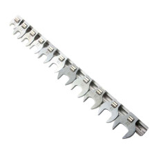 3/8 Inch Interchangeable Horn Open End Wrench Quick Ratchet Wrench L-Type Wrench Dual-Purpose Wrench 11 Pieces