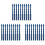 30Pcs High Hardness Eccentric Drill Precision Drilling 6mm Glass Tile Ceramic Punching Rock Slab Triangle Drill Bit 1