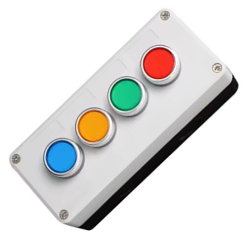 Self-Reset Momentary Waterproof Button Box  Emergency Stop Industrial Control Box 2