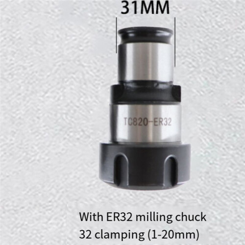 Tapping Machine Drill Bit, Drill Chuck Quick Changer TC820 Er32 Drilling Connection Handle Chuck Quick Change Drill Bit 2