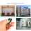 3Pcs M12 Remote Control Transmitter 433.92MHz ,4-Button for Automatic Swing Sliding Gate,for Lockmaster Topens Casar 5