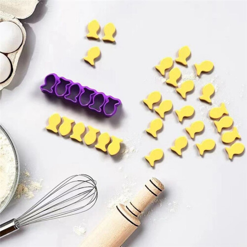 Goldfish Cookie Baking Mold Fish Shape Snack Baking Mold Fish Shape Cookie Cutter 2