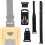 5pcs Magnetic Hanging Strap, Black Hanging Loop Strap with Magnet Hanger Magnetic Multimeter Hanger 2